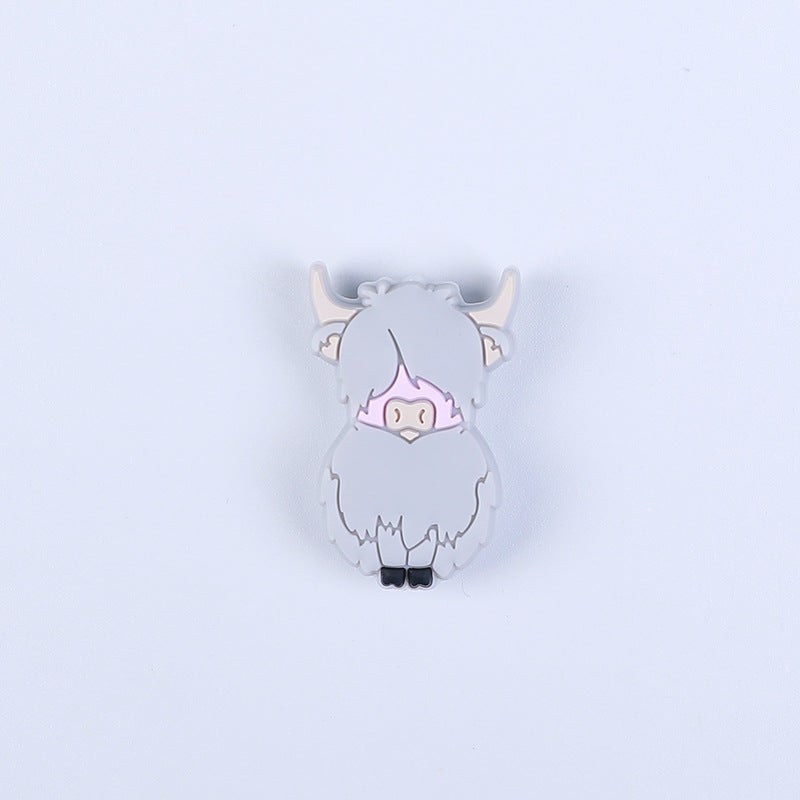 Wholesale 20PCS Cartoon Silicone Beads