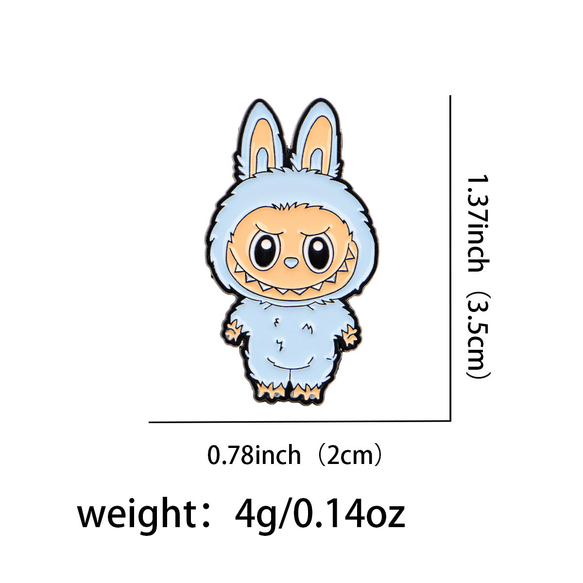 Wholesale 6pcs/pack Cartoon Brooch Cartoon Metal Badge Clothing Brooch Accessories