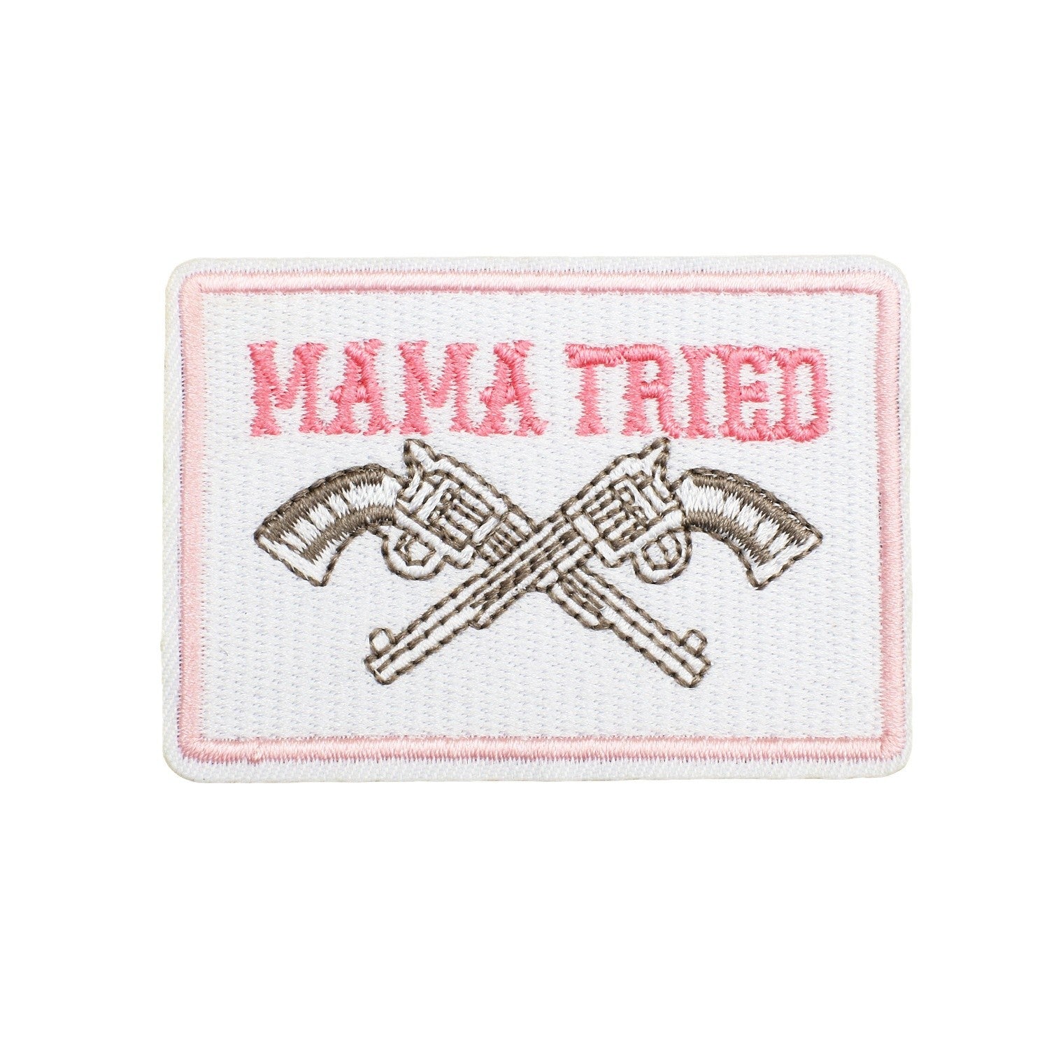 Wholesale Western cowboy embroidery double gun cowgirl patch