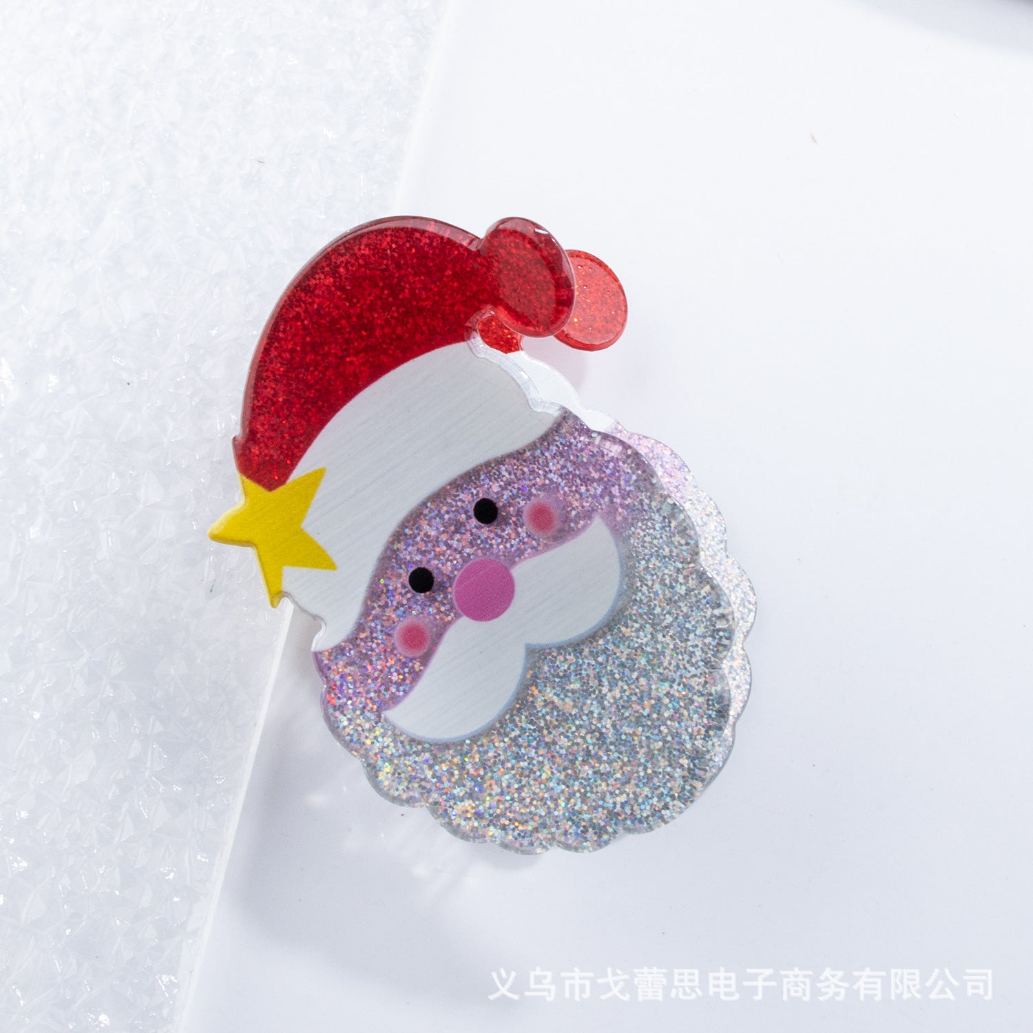Wholesale Christmas Snowman Acrylic Claw Hair Clip Women S Fashion Accessory