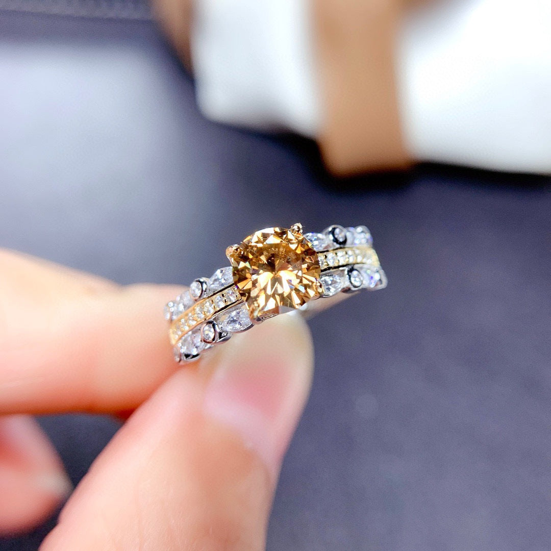 Wholesale Copper Moissanite Ring