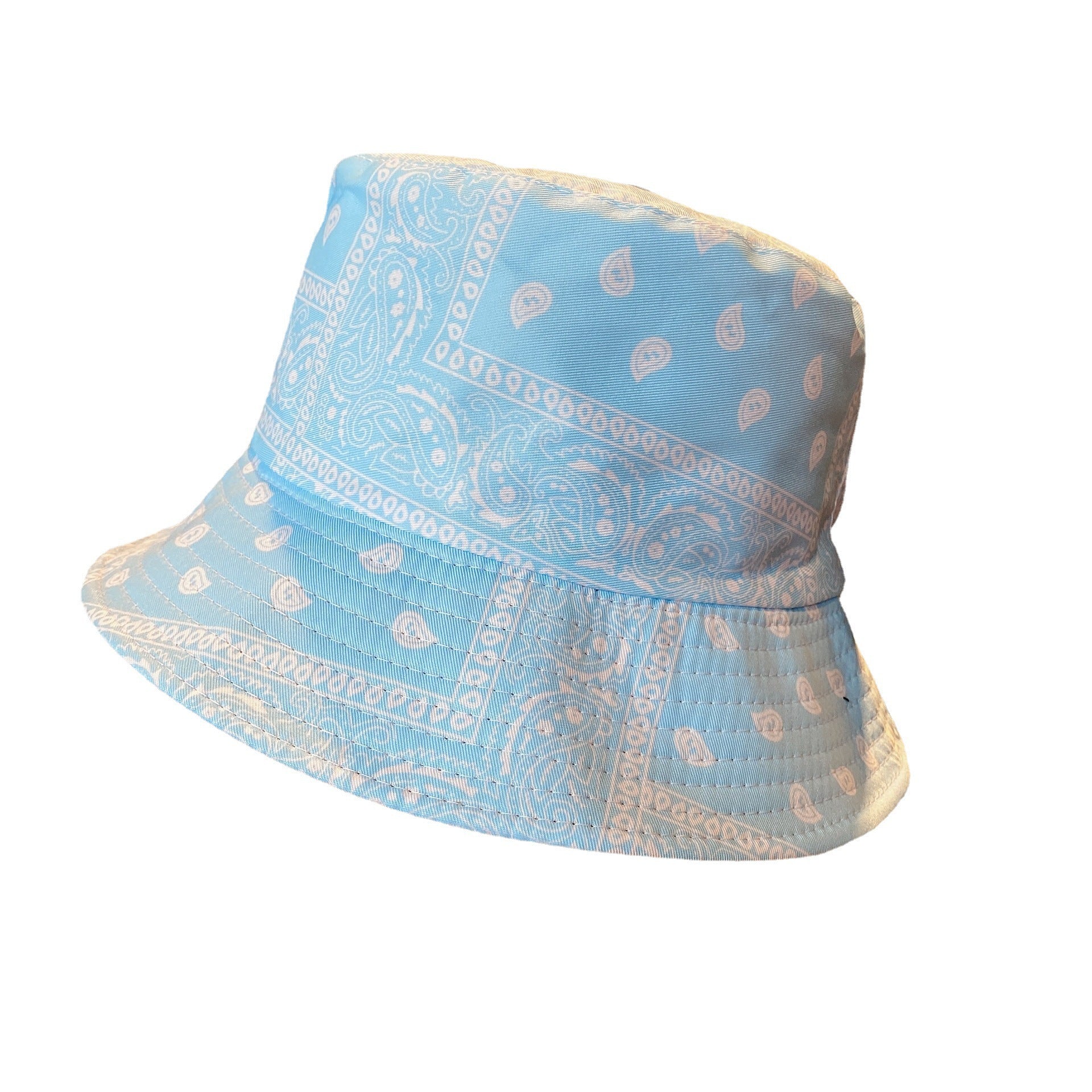 Wholesale Cashew Print Fashion Visor Bucket Hat