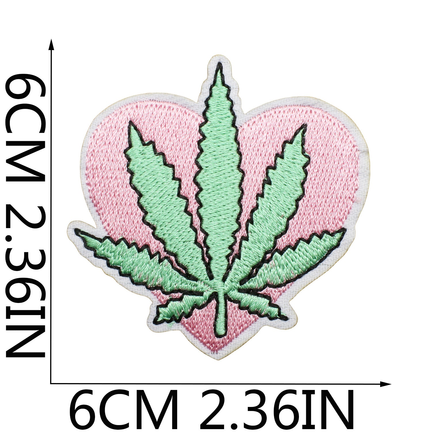 Wholesale Stylish Embroidered Maple Leaf Patch For Teen Girls Clothing Decorative Accent DIY Craft Supply