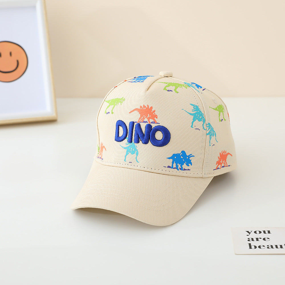 Wholesale Dinosaur Graffiti 3D Embroidery Children's Cartoon Baseball Cap