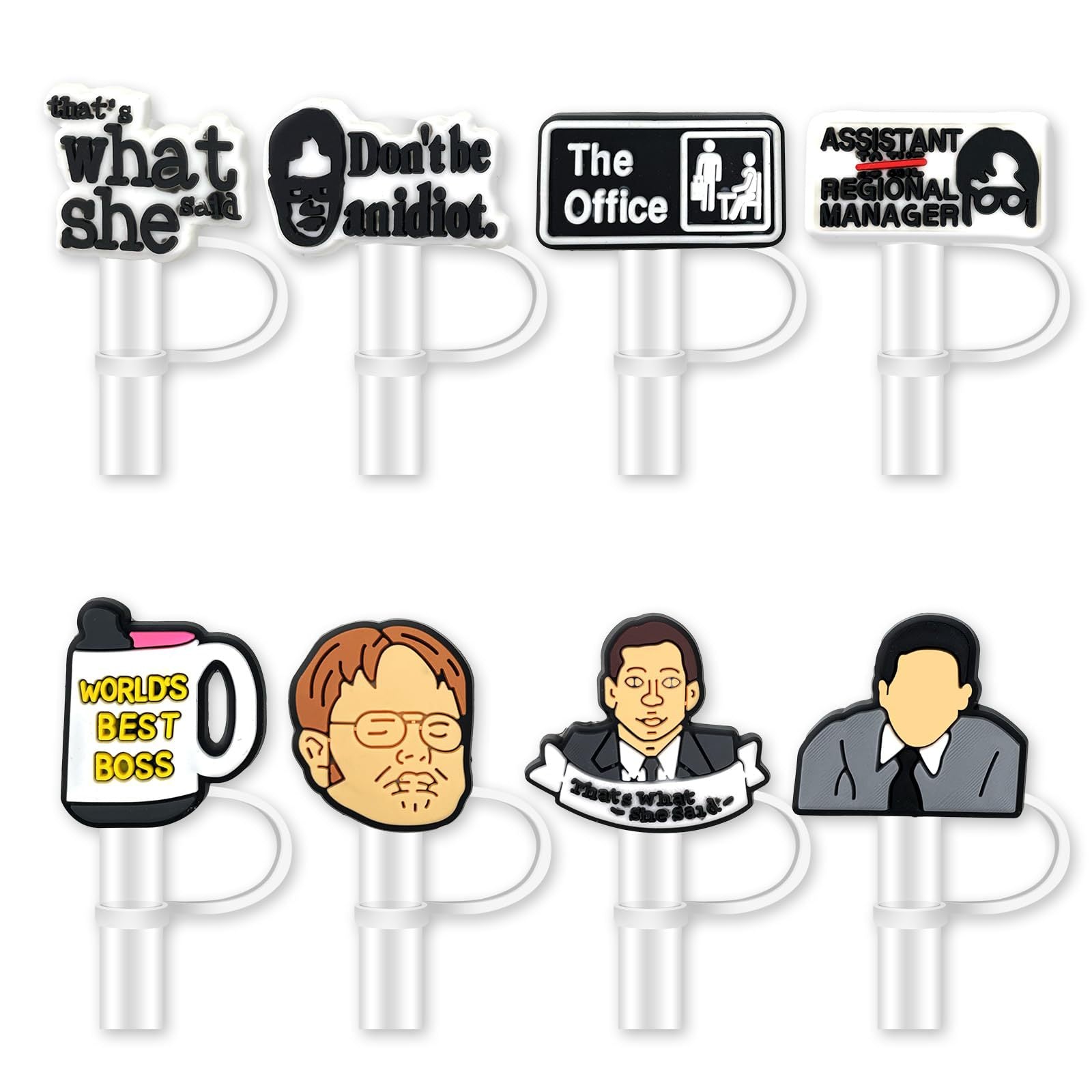 Wholesale 5pcs/pack Straw Cap Dust Plug Restaurant Straw Decoration  OLY Exclusive