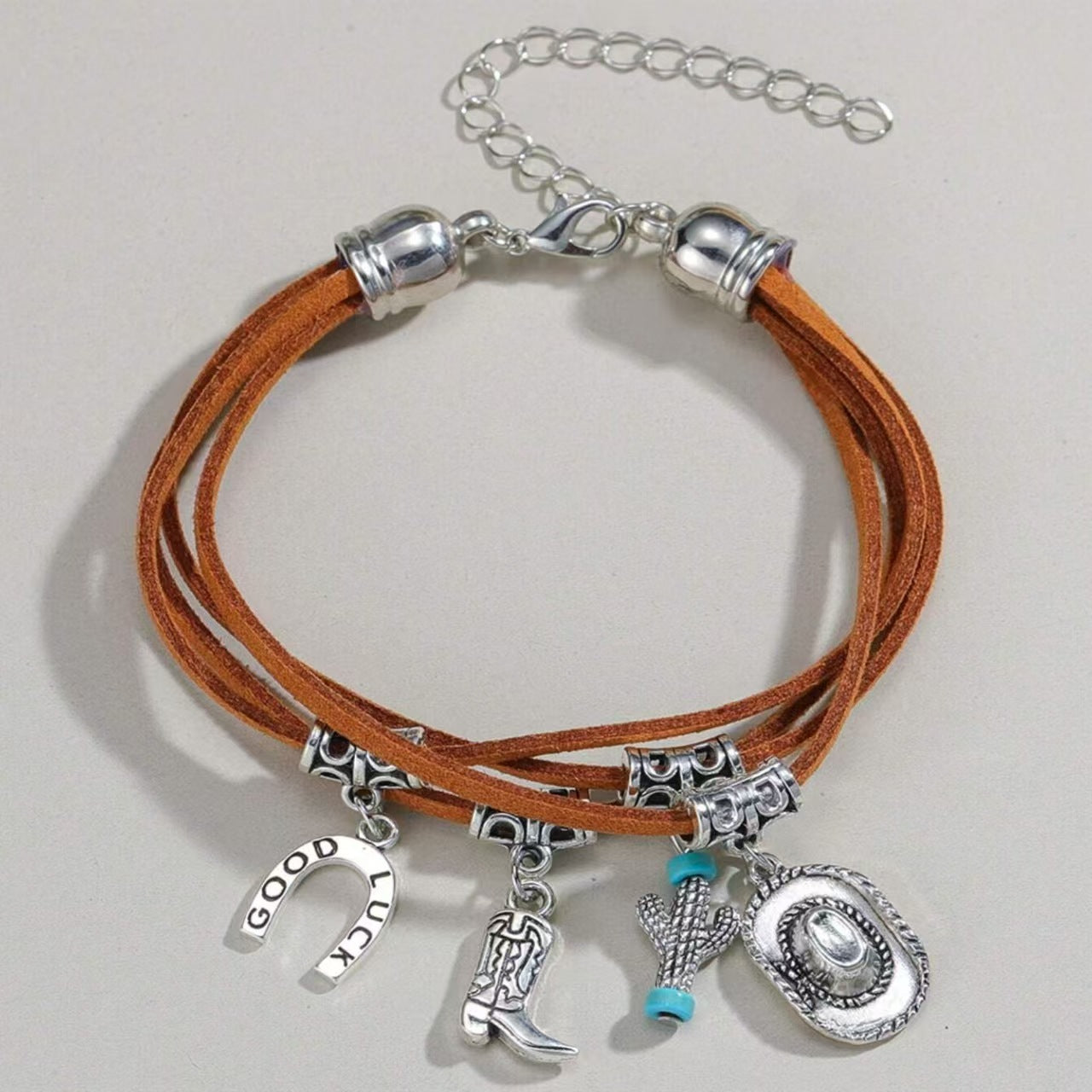 Wholesale Western cowboy punk style DYI creative bracelet