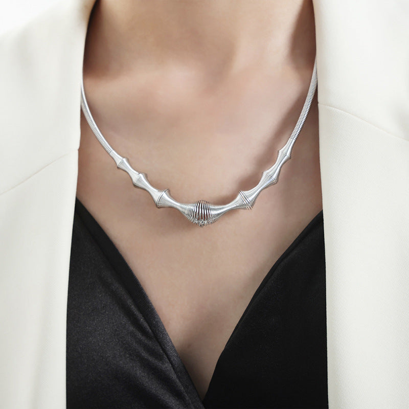 Wholesale Vintage Copper Spring Necklaces and Collarbone Chains