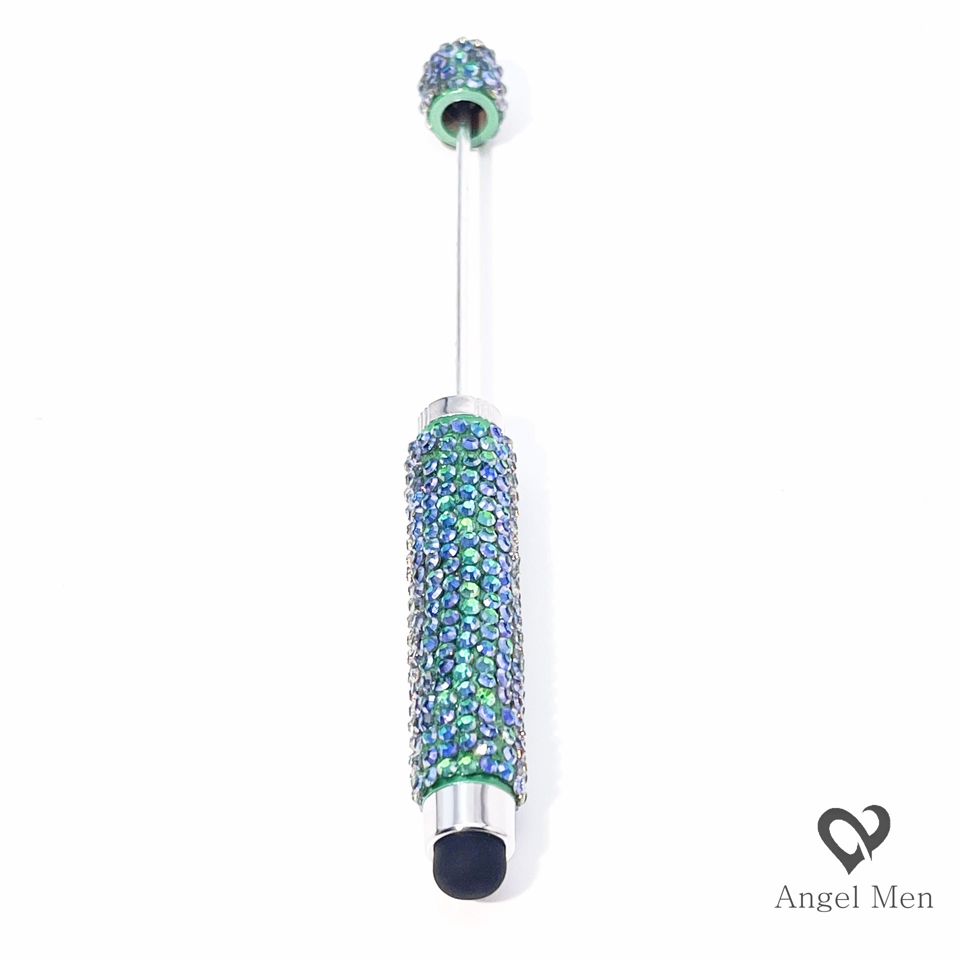 Wholesale A Multi-purpose Ballpoint Pen with A Diamond-filled Touchscreen Hand-set Diamond