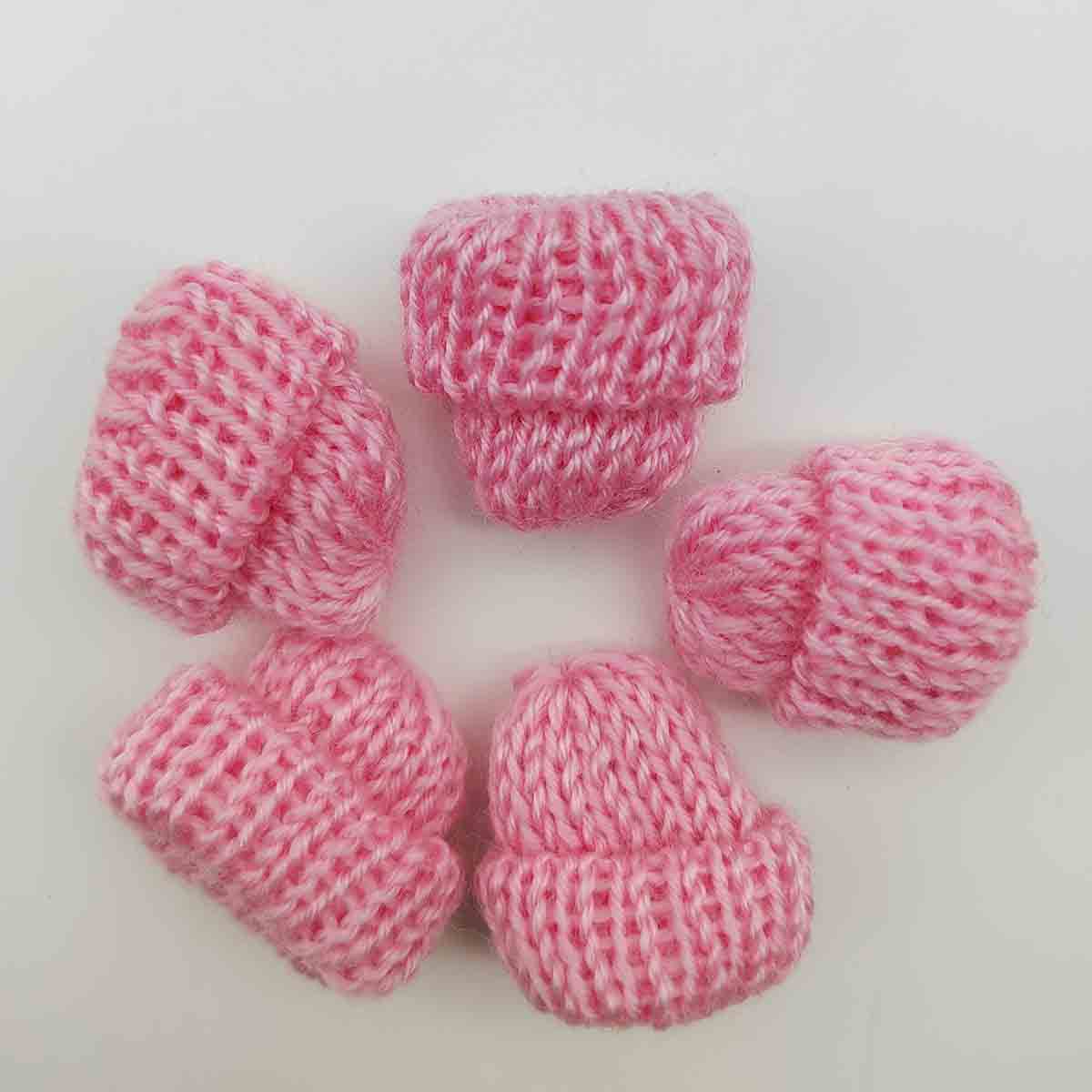 Wholesale Wool Knitted Small Hat Clothing Accessories Decorative DIY Accessories Korean Mini Jewelry Toy Decorative Finger Cap