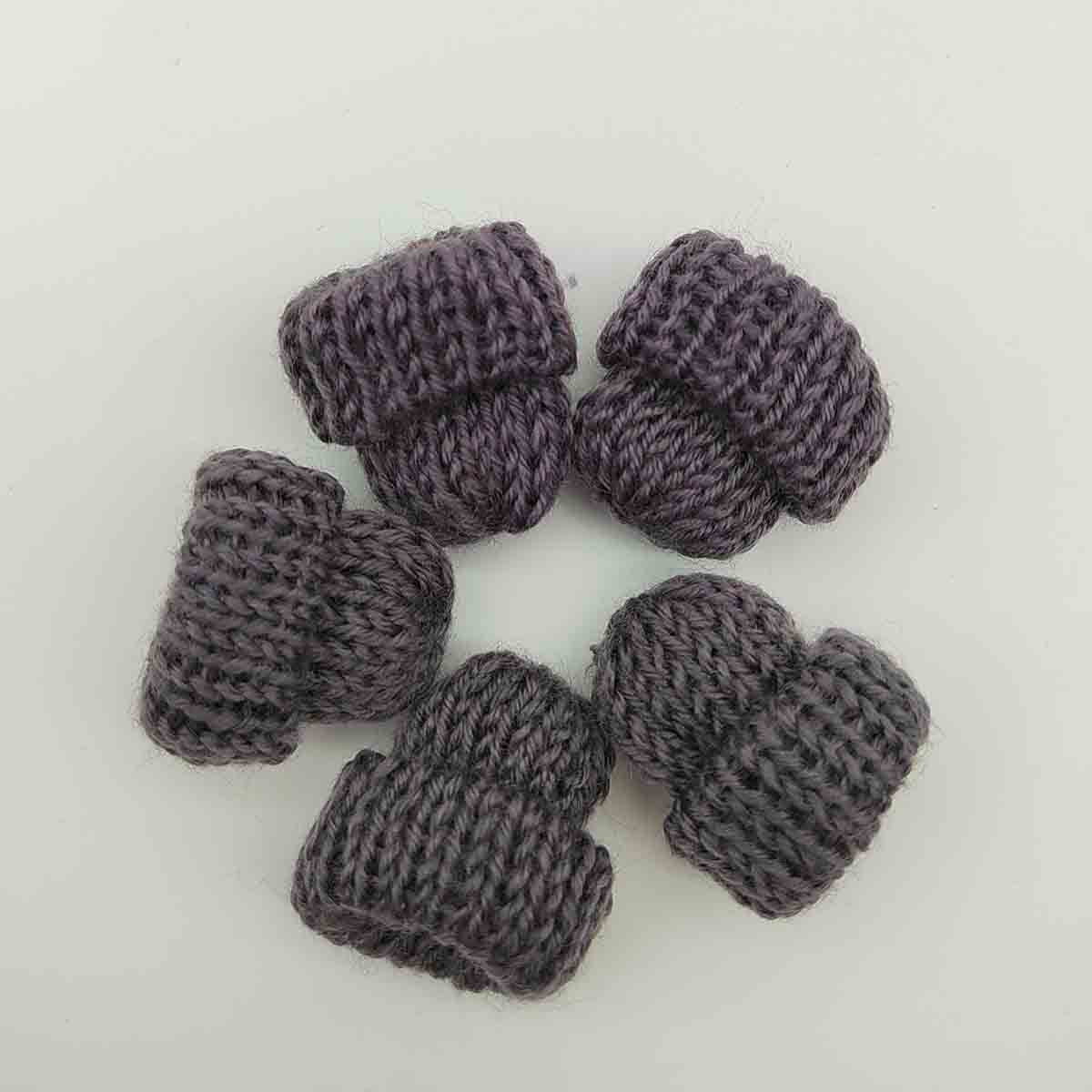 Wholesale Wool Knitted Small Hat Clothing Accessories Decorative DIY Accessories Korean Mini Jewelry Toy Decorative Finger Cap