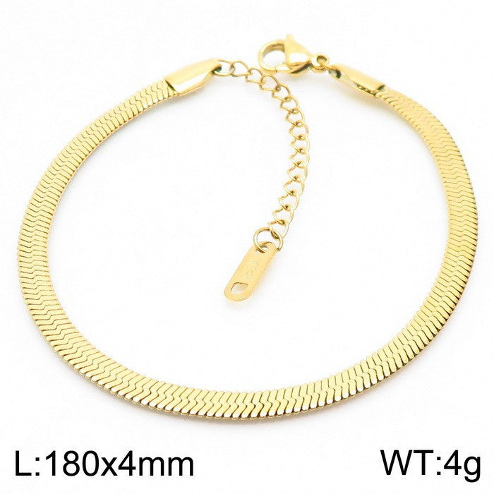 Wholesale personalized blade titanium steel necklace bracelet