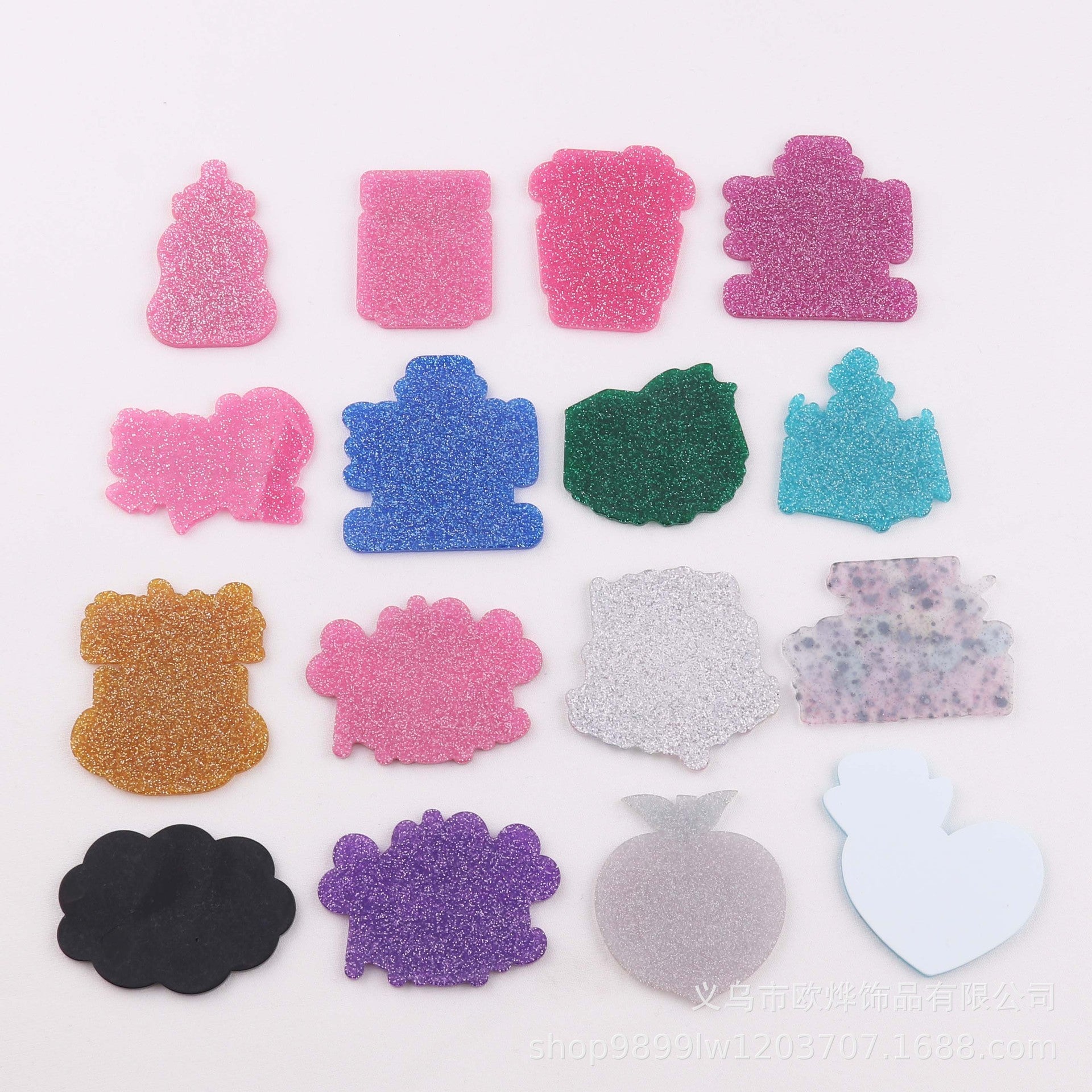 Wholesale 10PCS FlatBack Doctor Easy Pull Buckle Telescopic Buckle Acrylic Accessories