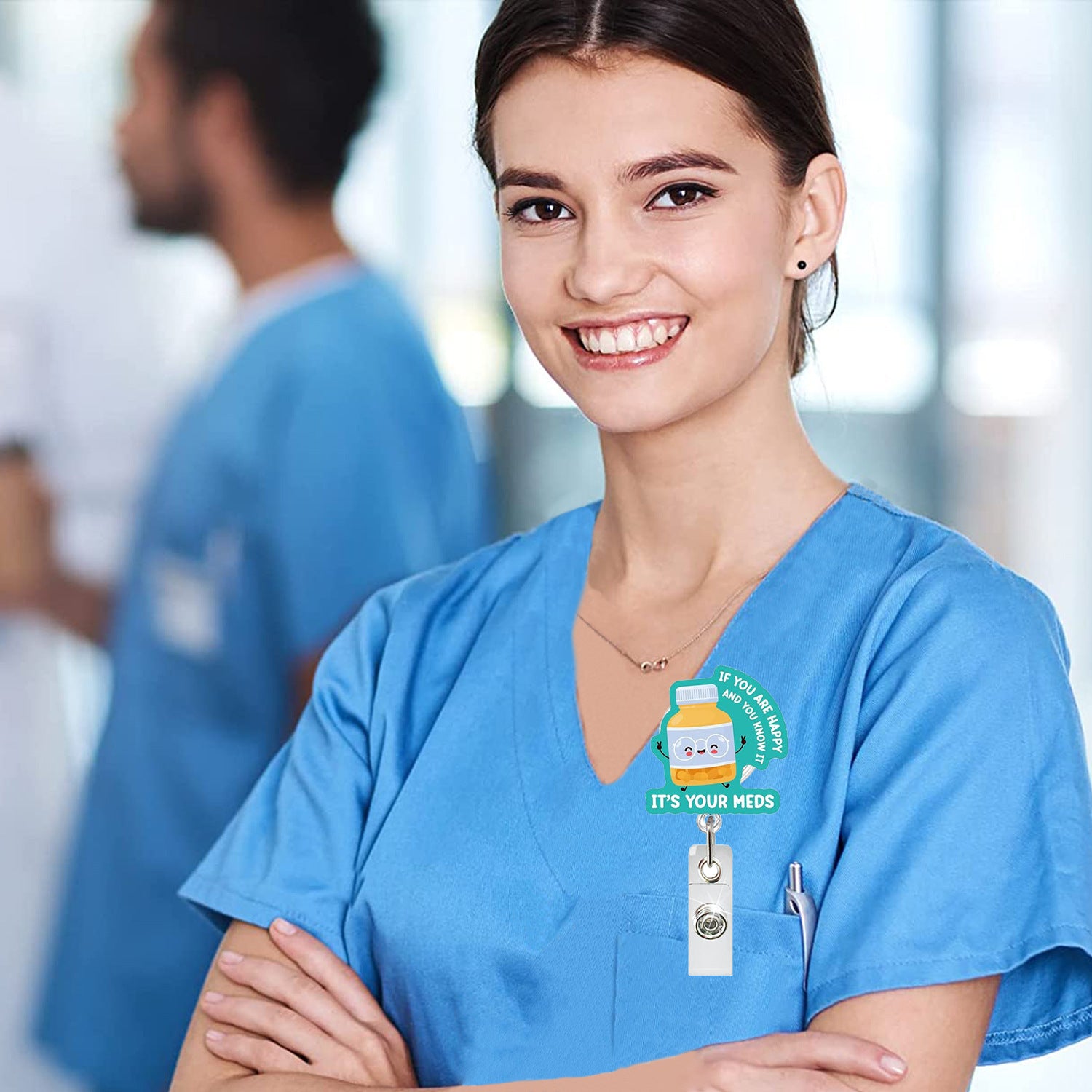 Wholesale Organ medicine bottle syringe blood bag acrylic telescopic rotating keychain