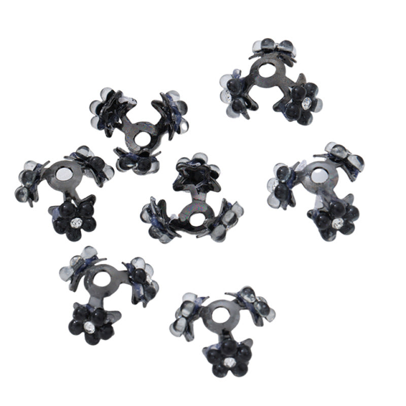 Wholesale 10pcs Five pointed star flower tray Beads