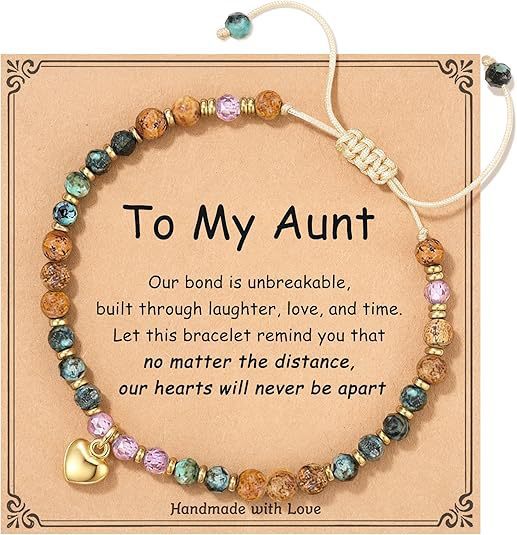 Wholesale Natural stone heart pendant bracelet