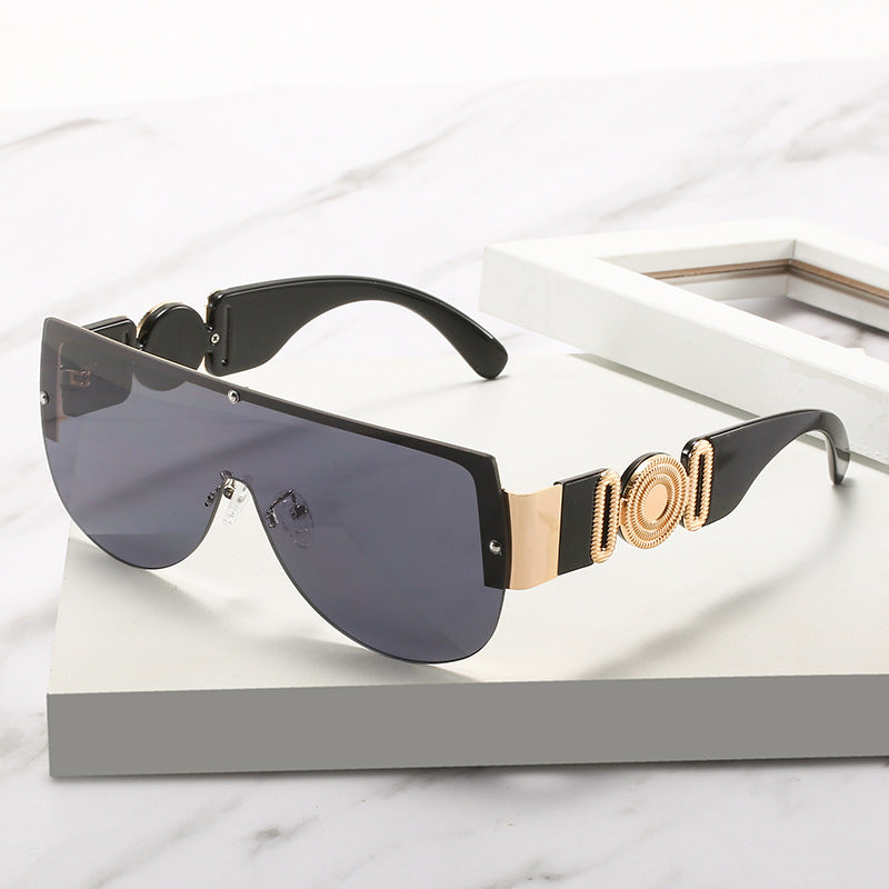 Wholesale One-piece Large Frame Sunglasses