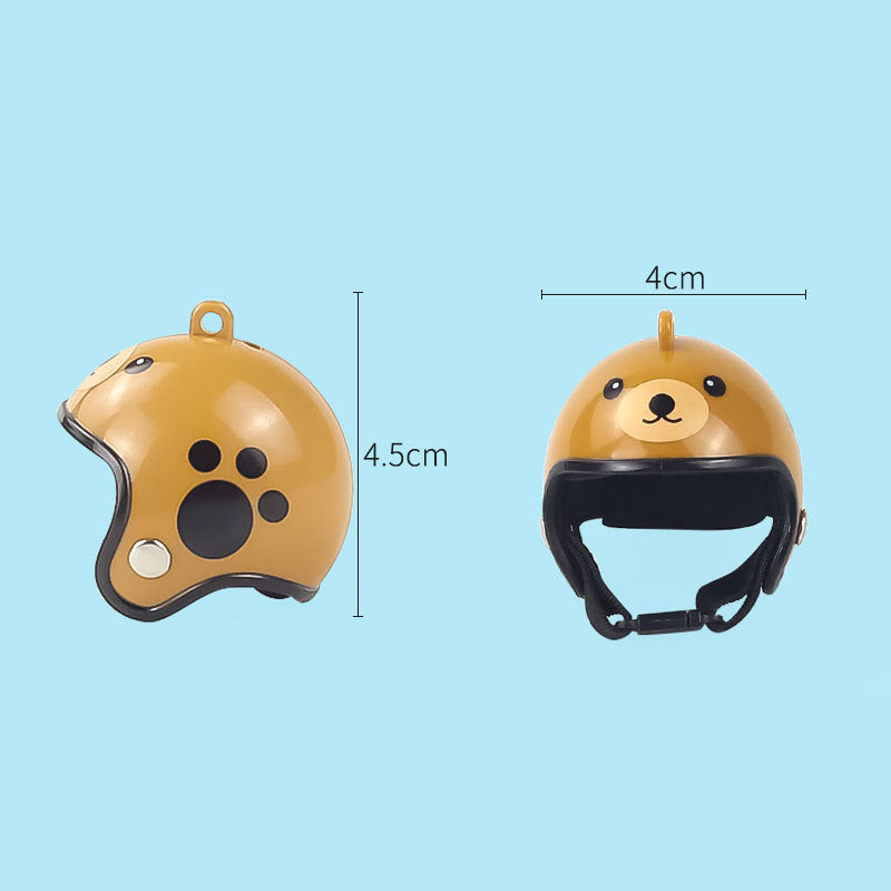 Wholesale creative new funny protective chicken helmet hen hat bird hat head cover pet supplies