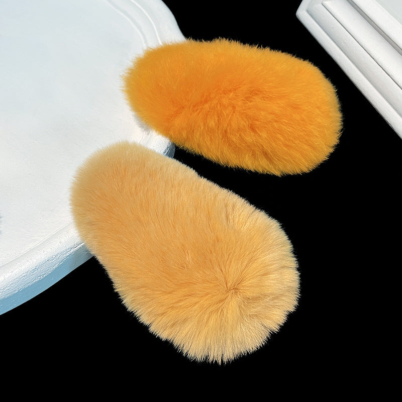 Wholesale Autumn and Winter Plush Hair Clips