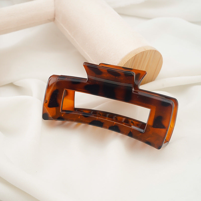 Wholesale Leopard Ball Hair Accessories Side Clip Back Head Clip