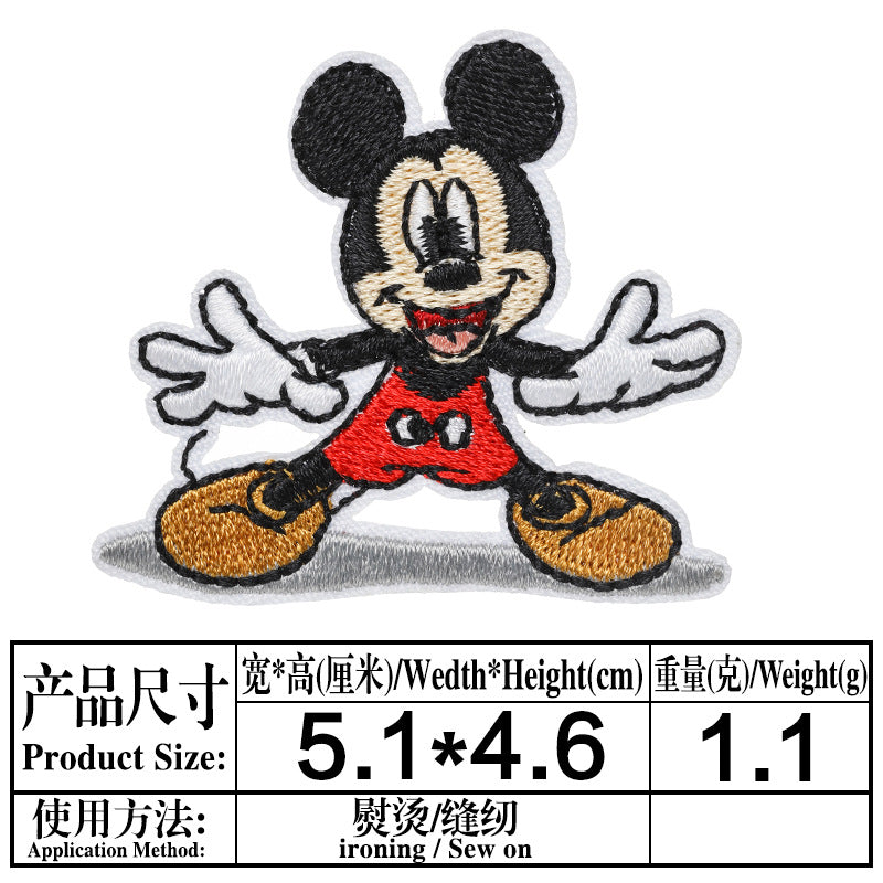 Wholesale classic cartoon cloth stickers DIY patches OLY Exclusive