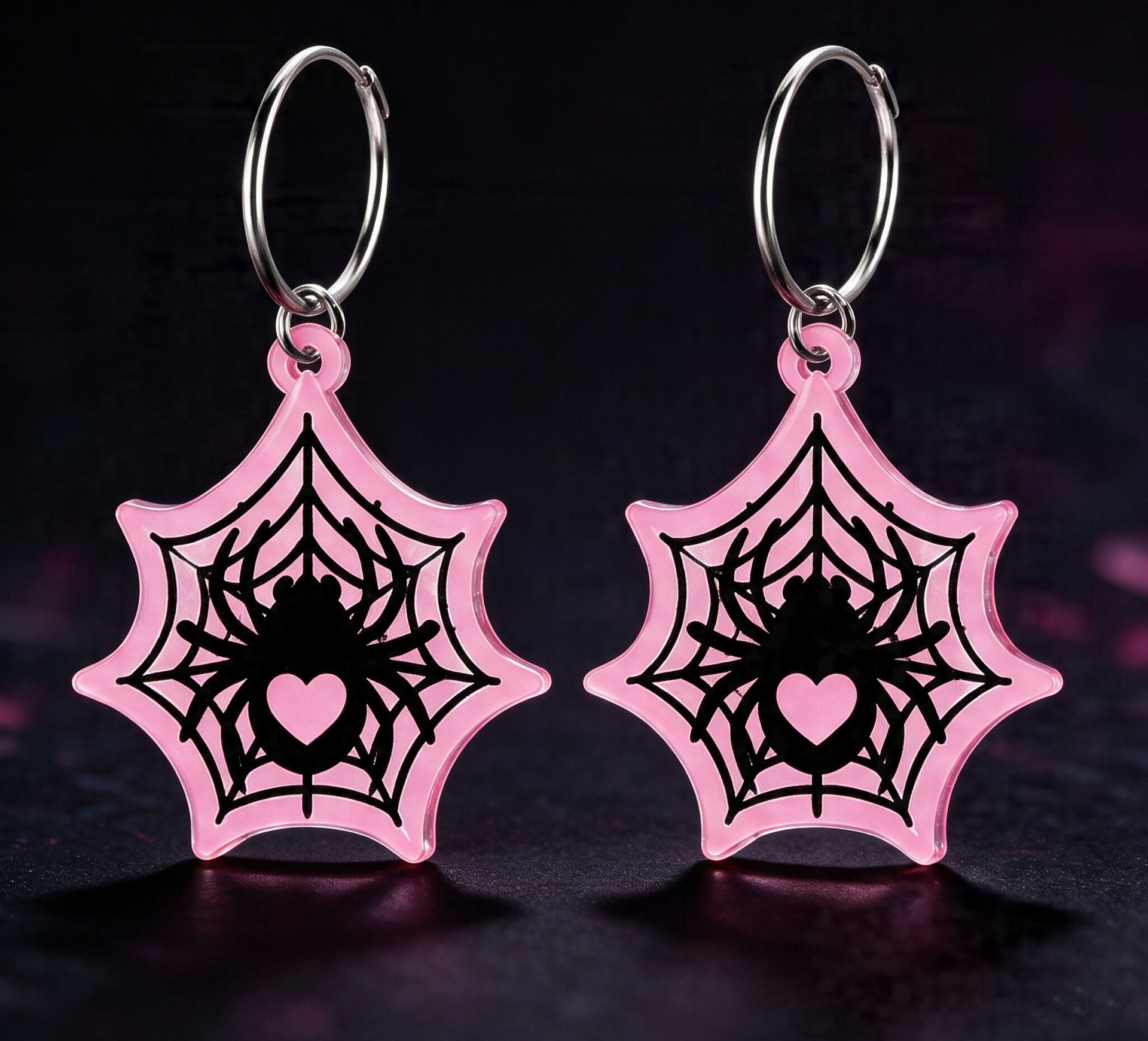 Wholesale Gothic Acrylic  Earrings Creative  Jewelry Accessory For Party