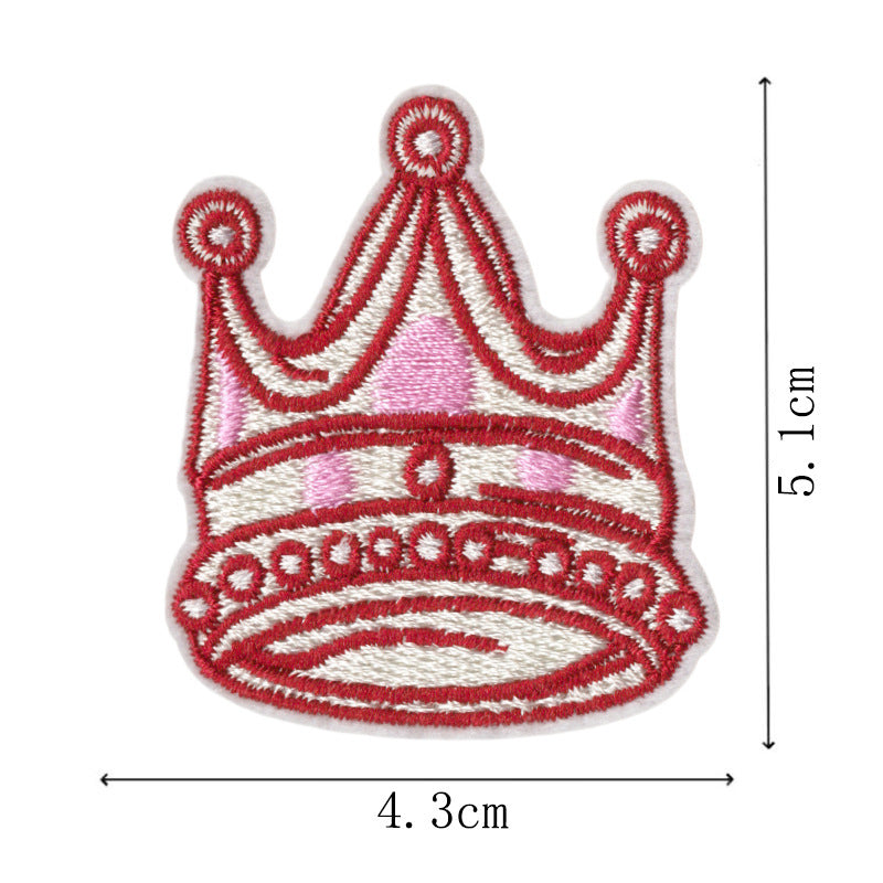 Wholesale Mother S Day Embroidered Patch Set DIY Iron On Applique For Towel And Clothing Decor 23 Pieces