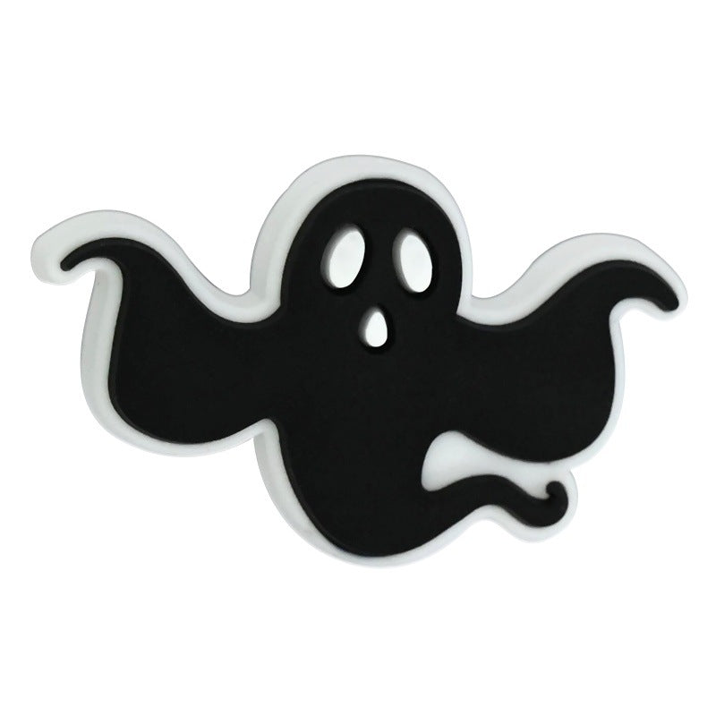 Wholesale Random 100pcs/pack  Cartoon Halloween Series PVC Soft Focal Beads