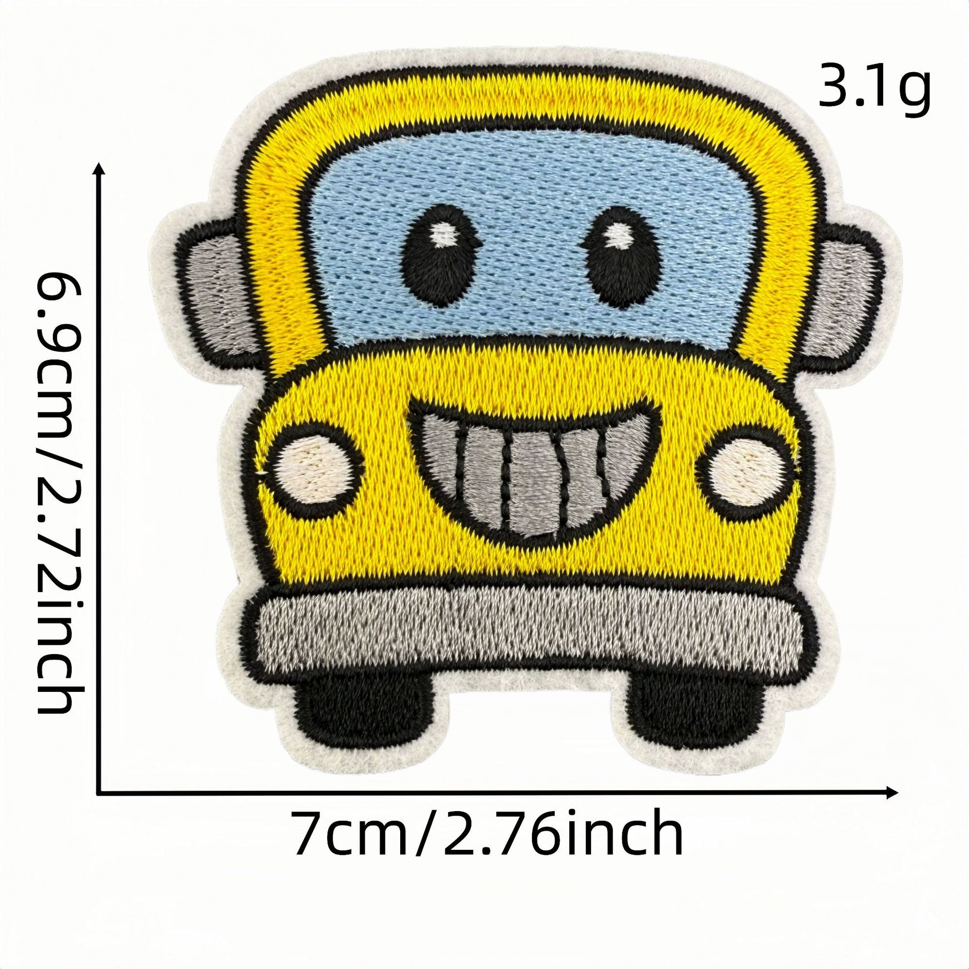 Wholesale Decorative Cartoon School Embroidery Patch Iron On Sewing Applique For DIY Fashion Accent And Gift
