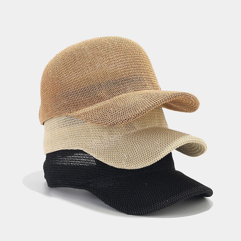 Wholesale Summer new straw breathable Baseball Cap, Hat