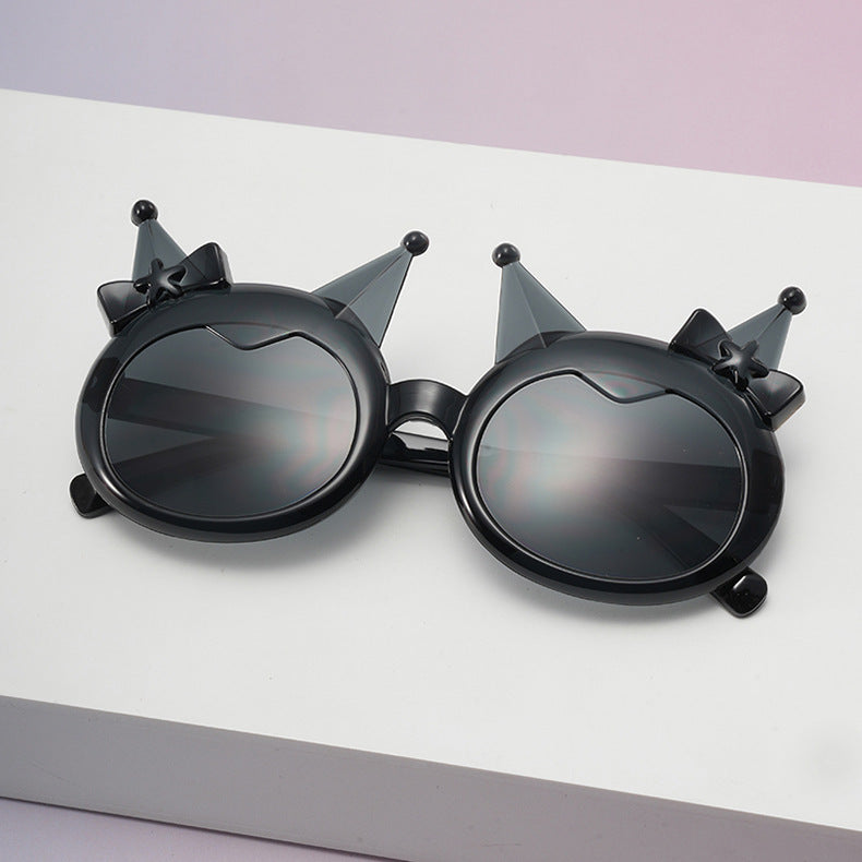 Wholesale Children's Cute Super Cute Sunscreen Bow Sunglasses