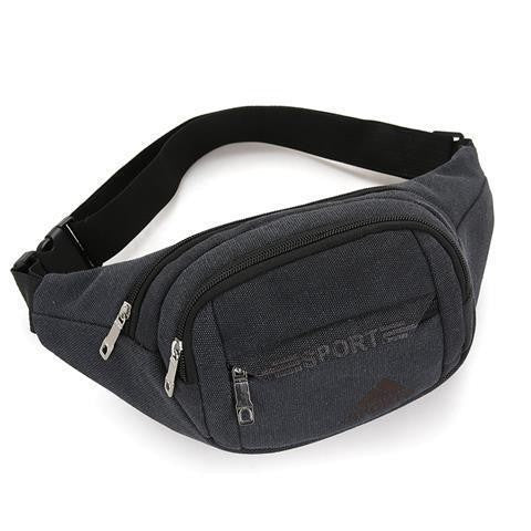 Wholesale Men's waist bag outdoor mountaineering cycling climbing mobile phone bag crossbody chest bag