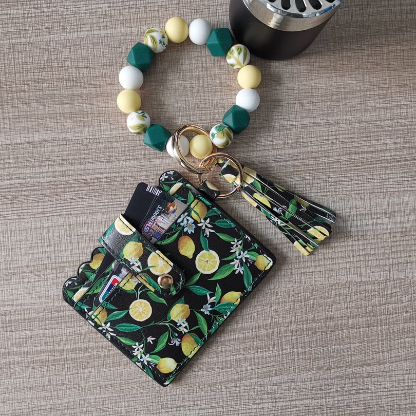 Wholesale Christmas Santa Claus Snowman Moose Silicone Wrist Coin Purse Keychain