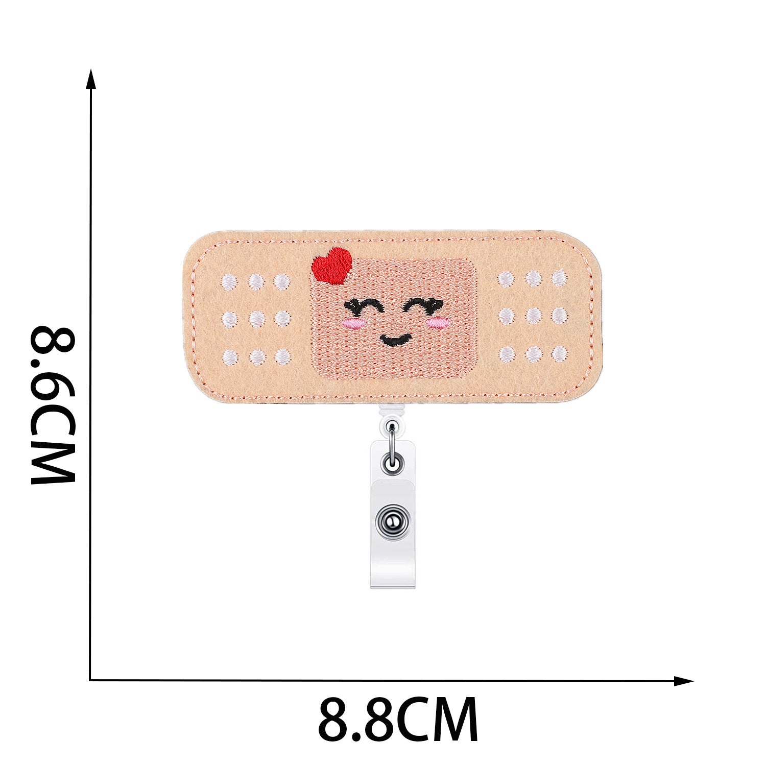 Wholesale Xiao Tian Medical Supplies Easy Pull-up Buckle Embroidered Cloth Sticker
