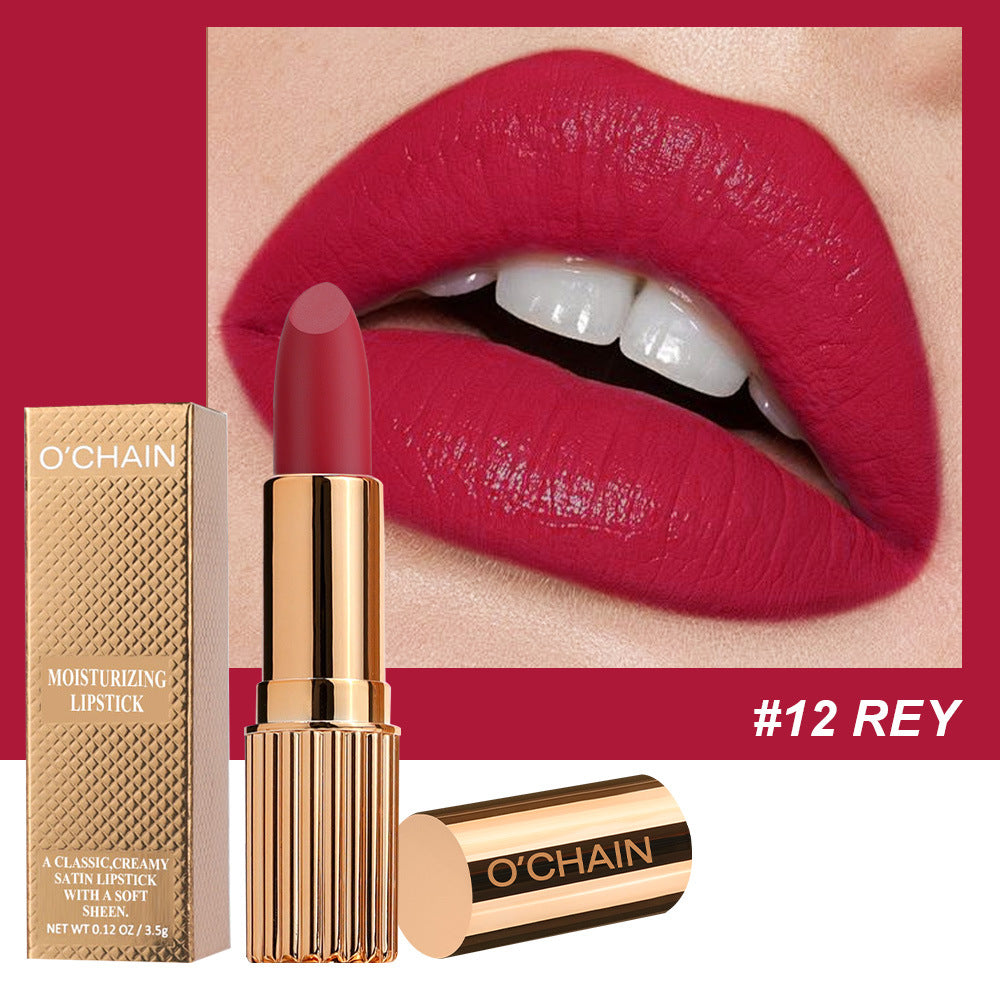 Wholesale No fading, no fading lipstick, no stain, lip plumping mirror moisturizing lipstick