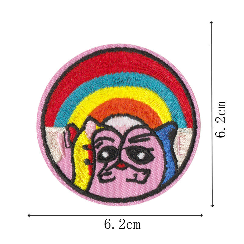 Wholesale Embroidered Cat Patch Set Of 9 Heat Melt Glue Chic DIY Clothing Accessory