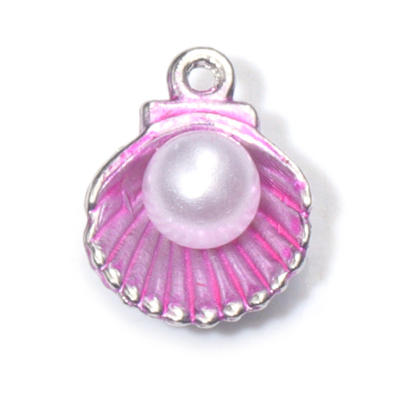 Wholesale Pink Flower Love Series Pendant