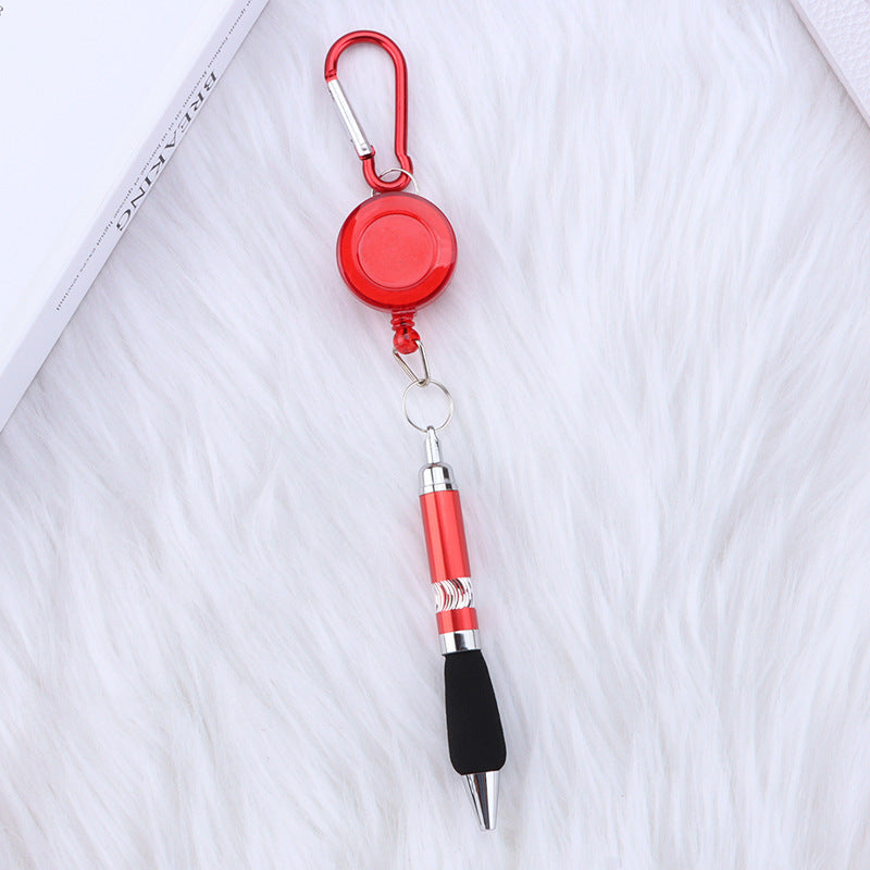 Wholesale Novel Metal Creative Portable Stretch Ballpoint Pen Mountaineering Pen Retractable