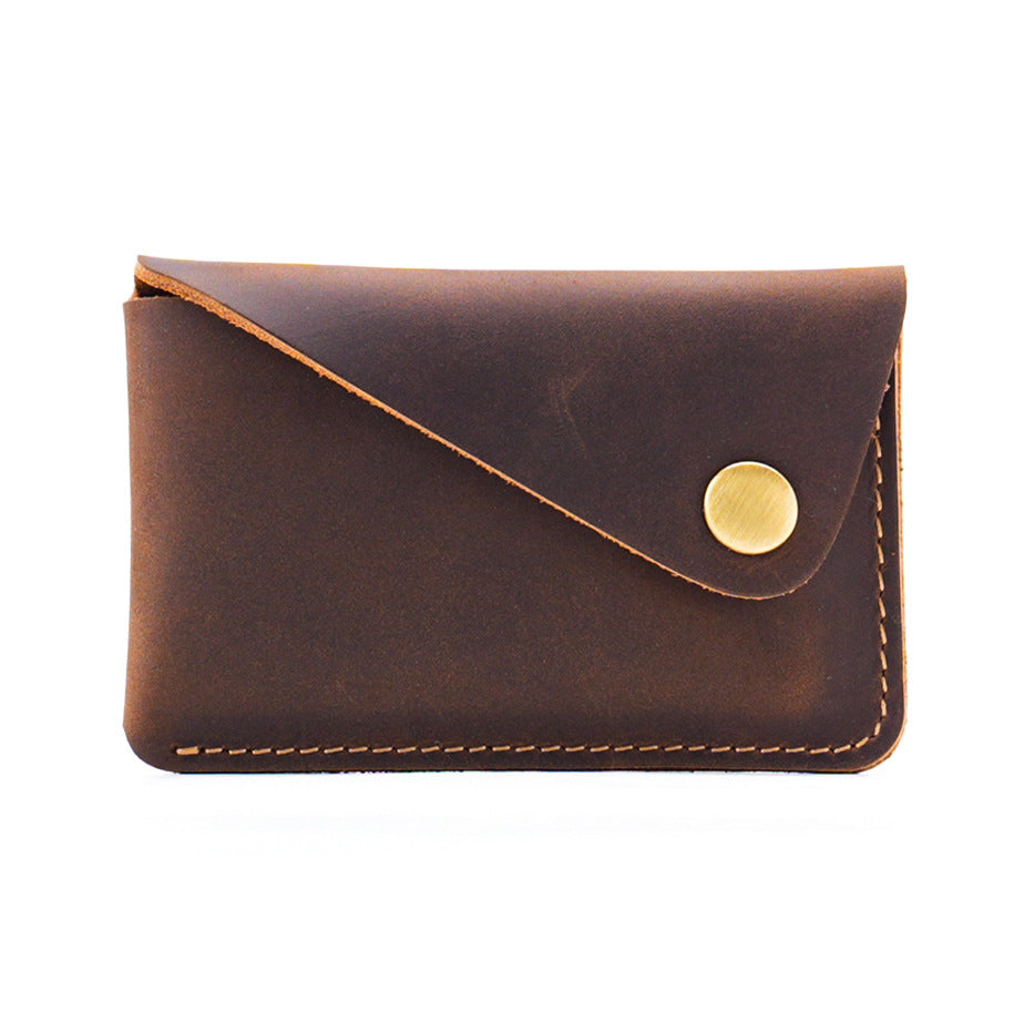 Wholesale Genuine Leather Simple Multifunctional Retro Wallet