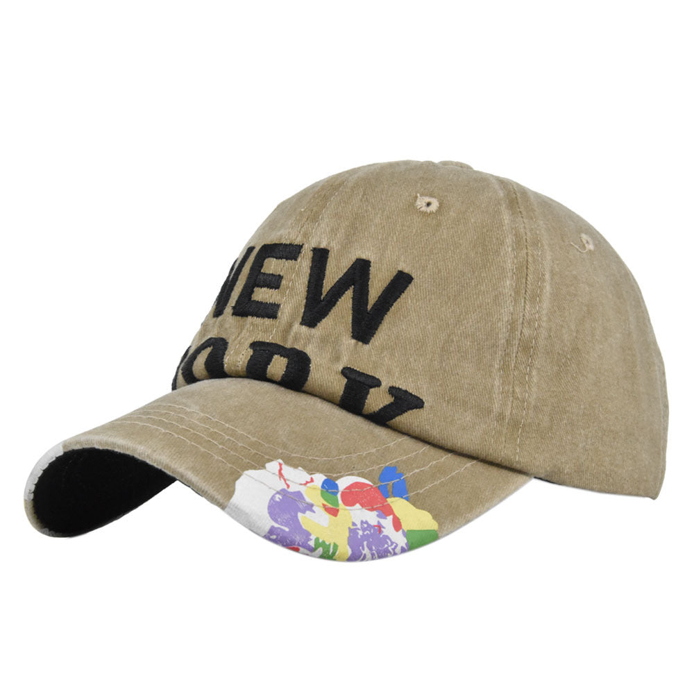 Gorra de béisbol bordada de algodón al por mayor