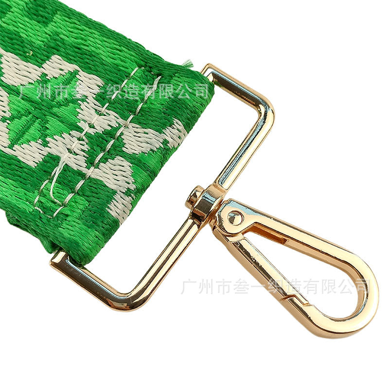 Wholesale Ethnic Style Crossbody Personalized Versatile Polyester Jacquard Adjustable Replacement Shoulder Strap