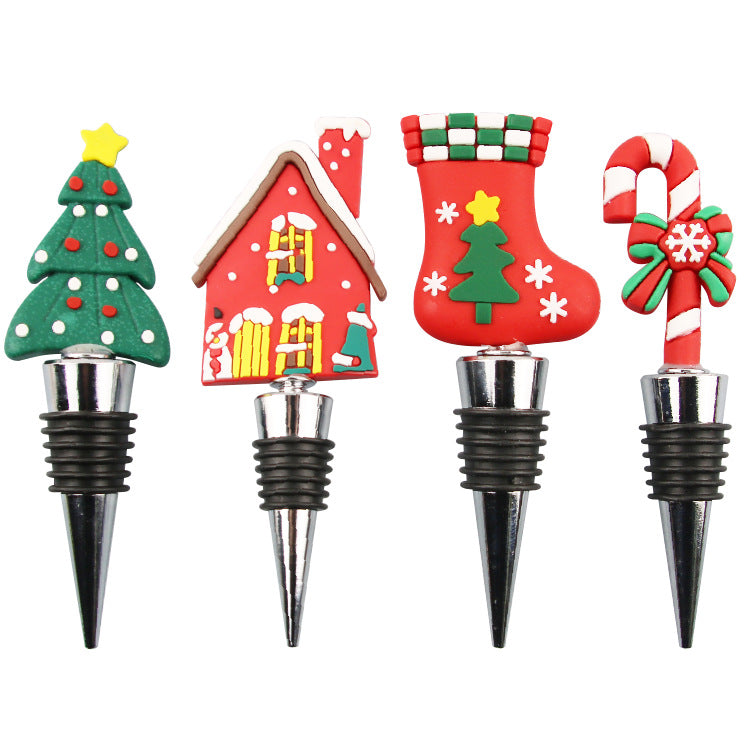 Wholesale  Christmas wine stopper  wine stopper
