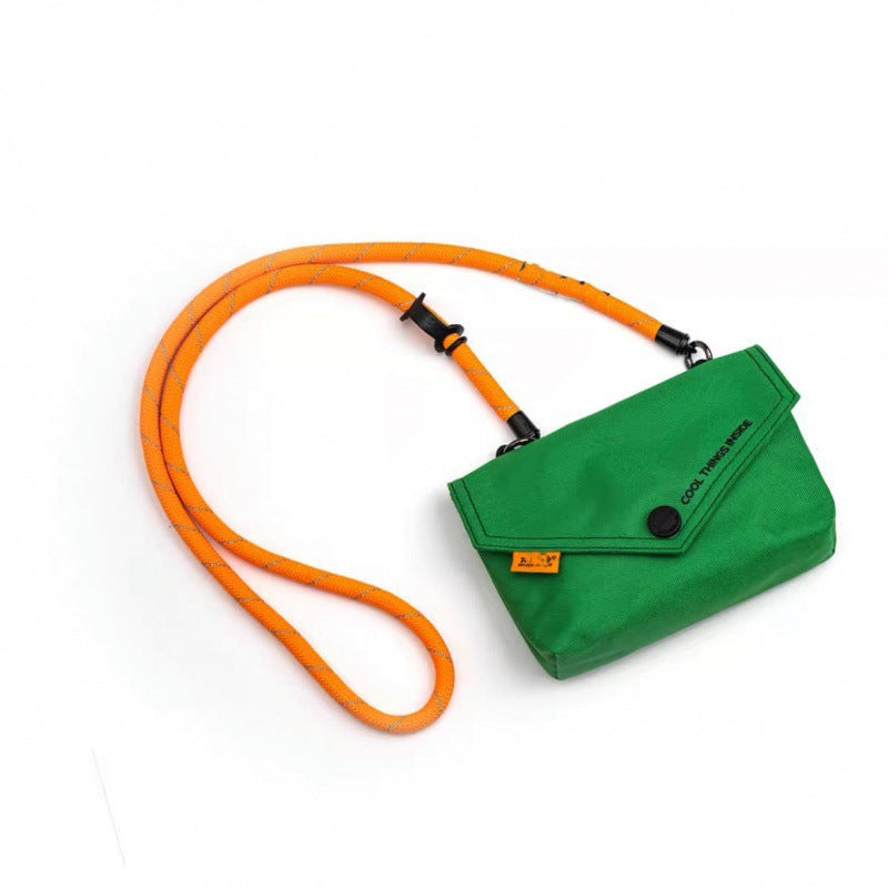 Wholesale Mini Crossbody Bag One Rope Two Uses Outdoor Nylon Bag