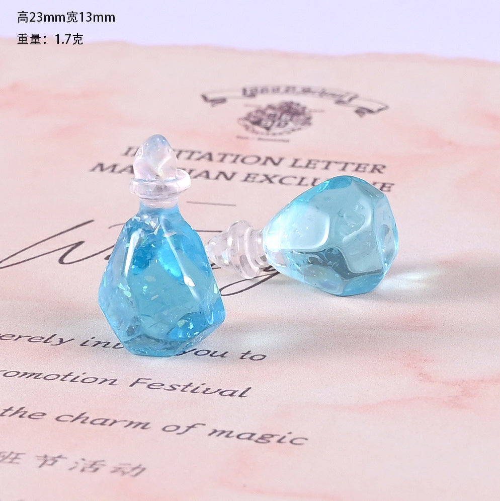 Wholesale Retro Magic Potion Bottle Miniature Resin Decor For Dollhouse 1 12 Scale Chic DIY Accessory Party Favor