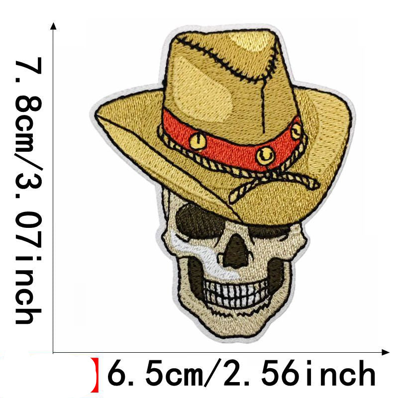 Wholesale Western Cowboy embroidery clothing patch