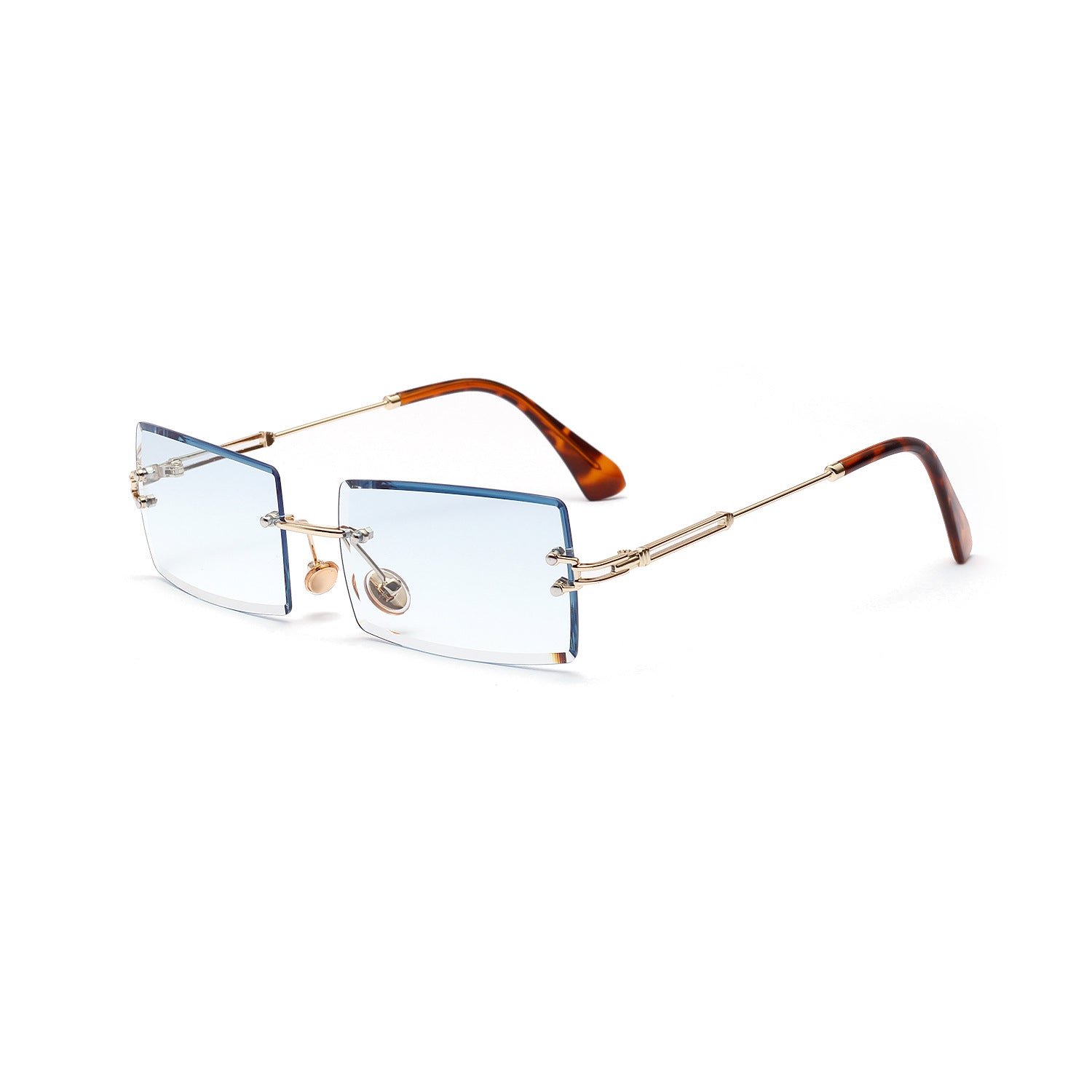 Wholesale Square Frameless PC Sunglasses