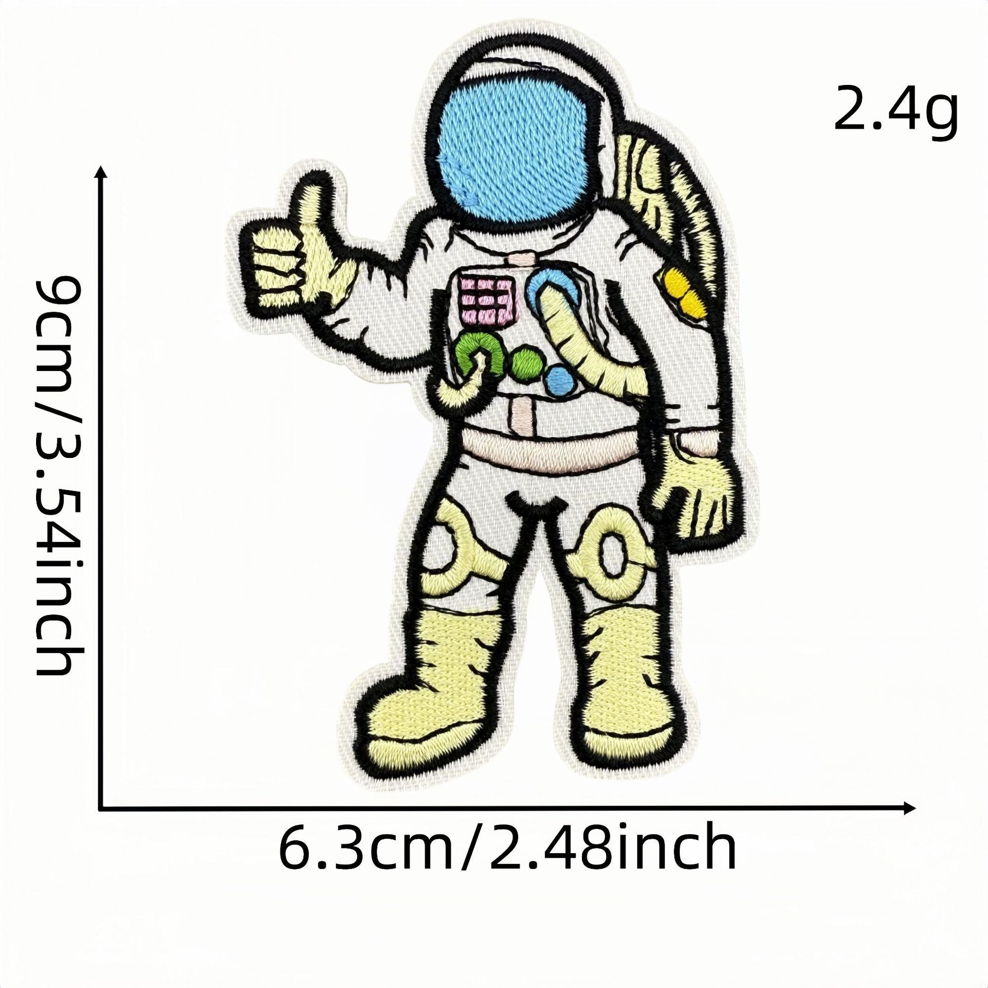 Wholesale Cartoon Planet Space Series Embroidery DIY Patches