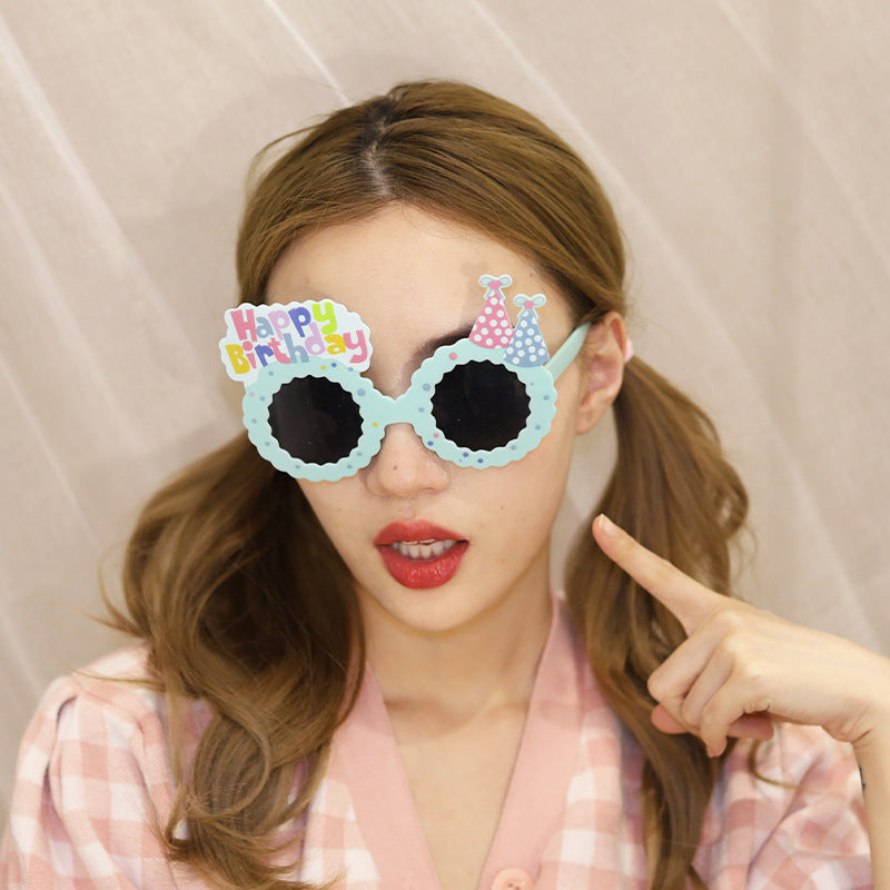 Wholesale ABS Funny Glasses Decoration Party Birthday Glasses