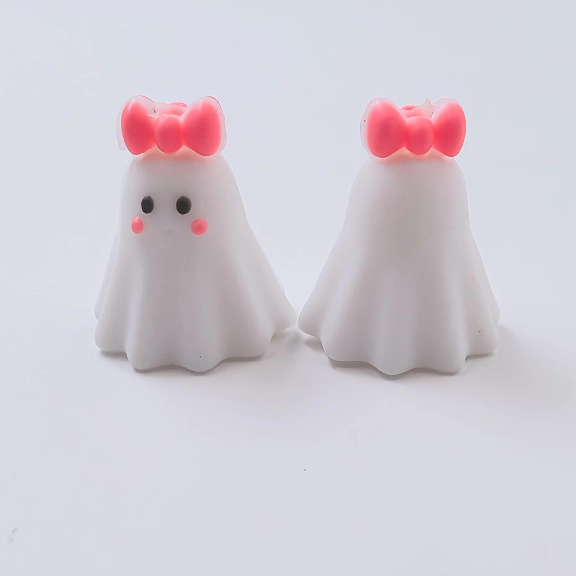 Wholesale 10pcs/pack Ghost 3D Silicone Cartoon DYI Beads