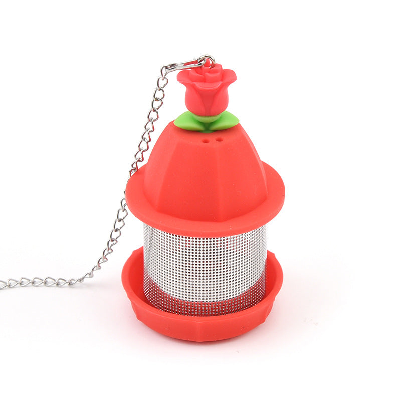 Wholesale Silicone Tea Leaker Stainless Steel Tea Infuser