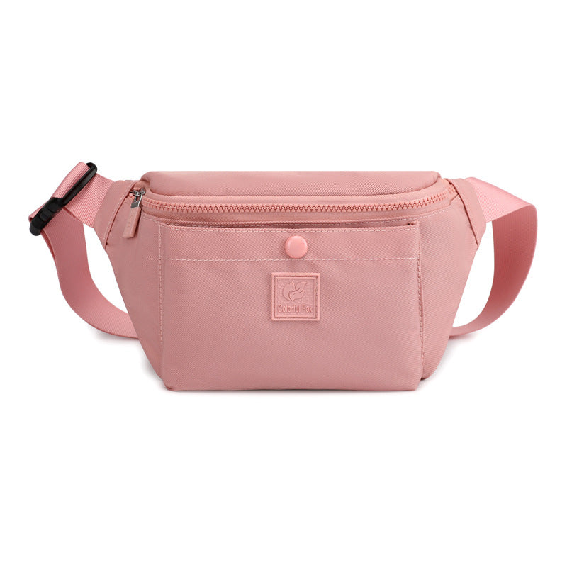 Wholesale Simple Waterproof Nylon Waist Bag